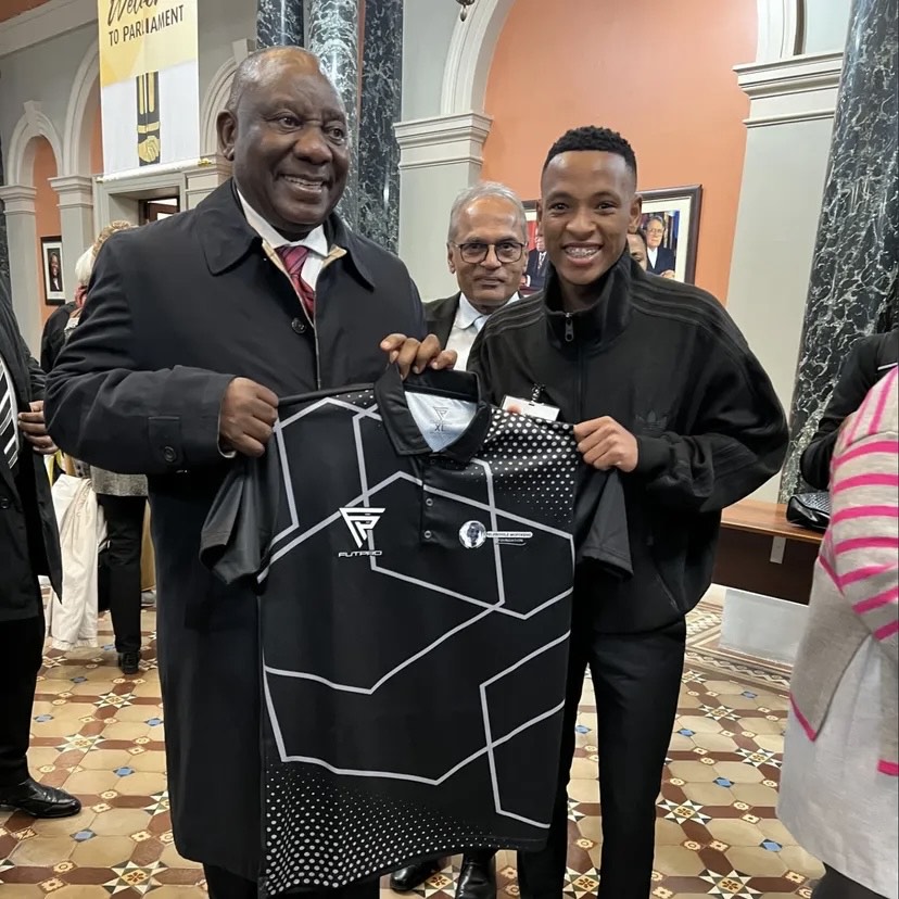 Foundation members visiting a local school